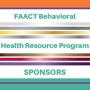 FAACT Behavioral Health Sponsors