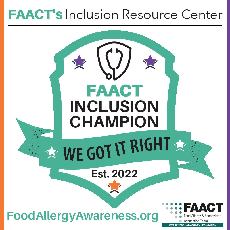 FAACT Inclusion Champion Logo